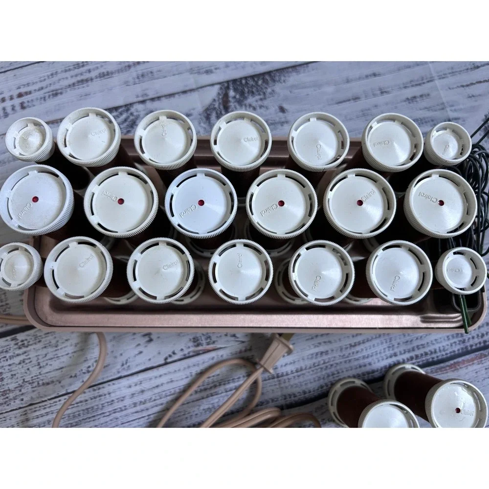 VTG Clairol Custom Care Setter Instant Hairsetter W/ Box Hot Rollers Curlers 70s